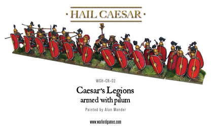 Hail Caesar Caesarian Romans With Pilum