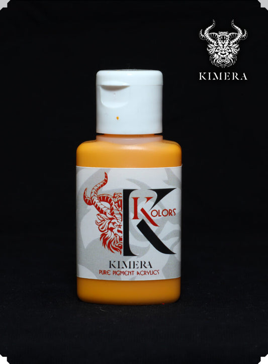 Kimera Kolors PURE pigments – SINGLE POTS – Warm Yellow – Base and Expansion set refills