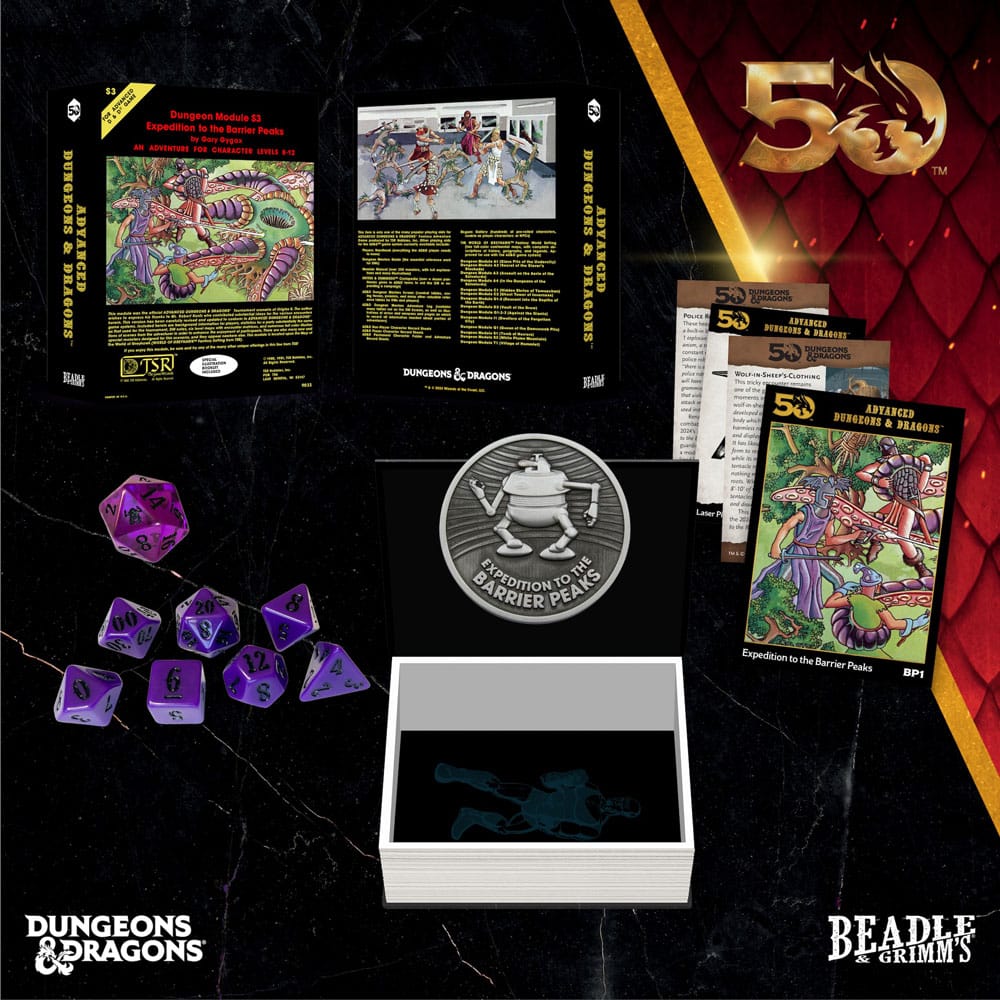 Dungeons & Dragons Classic Module Dice Set Expedition To The Barrier Peaks (7)