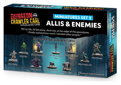 Dungeon Crawler Carl RPG Miniature Set 2: Allies & Enemies