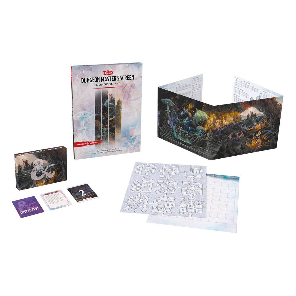 D&D Dungeon Master's Screen: Dungeon Kit (Vahingoittunut pakkaus)
