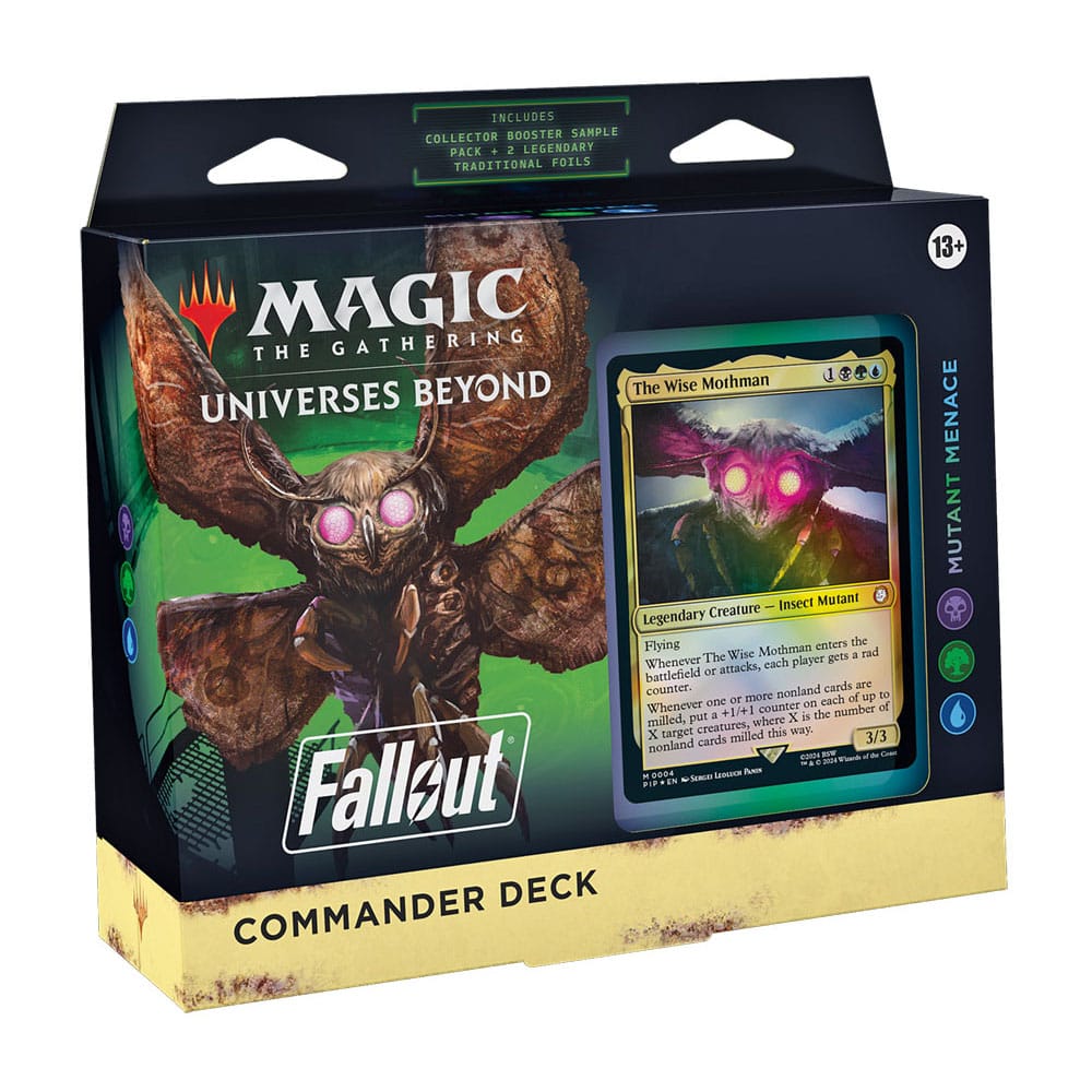 Magic the Gathering Universes Beyond: Fallout Commander Deck Mutant Menace