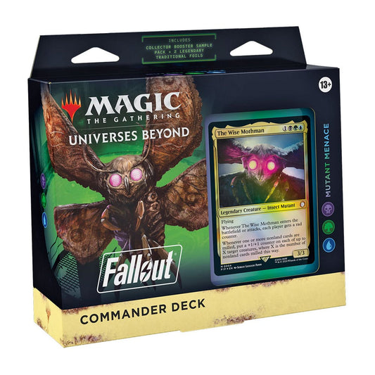 Magic the Gathering Universes Beyond: Fallout Commander Deck Mutant Menace