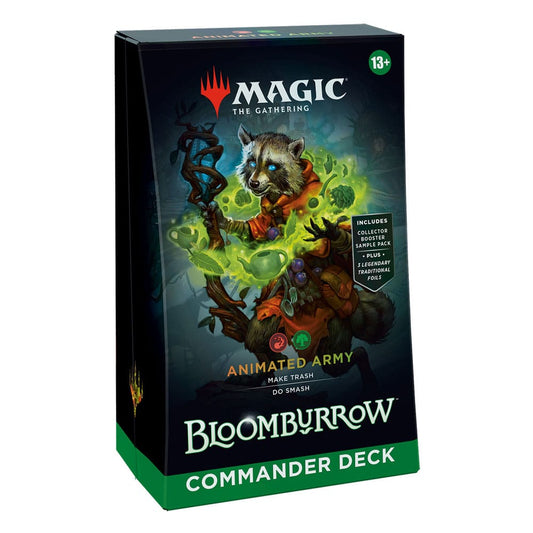 Magic the Gathering Bloomburrow Commander Deck: Animated Army