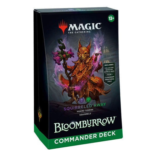 Magic the Gathering Bloomburrow Commander Deck: Squirreled Away