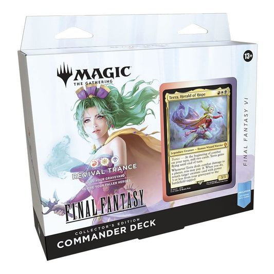 Magic The Gathering: Final Fantasy Commander Decks Collector's Edition Revival Trance