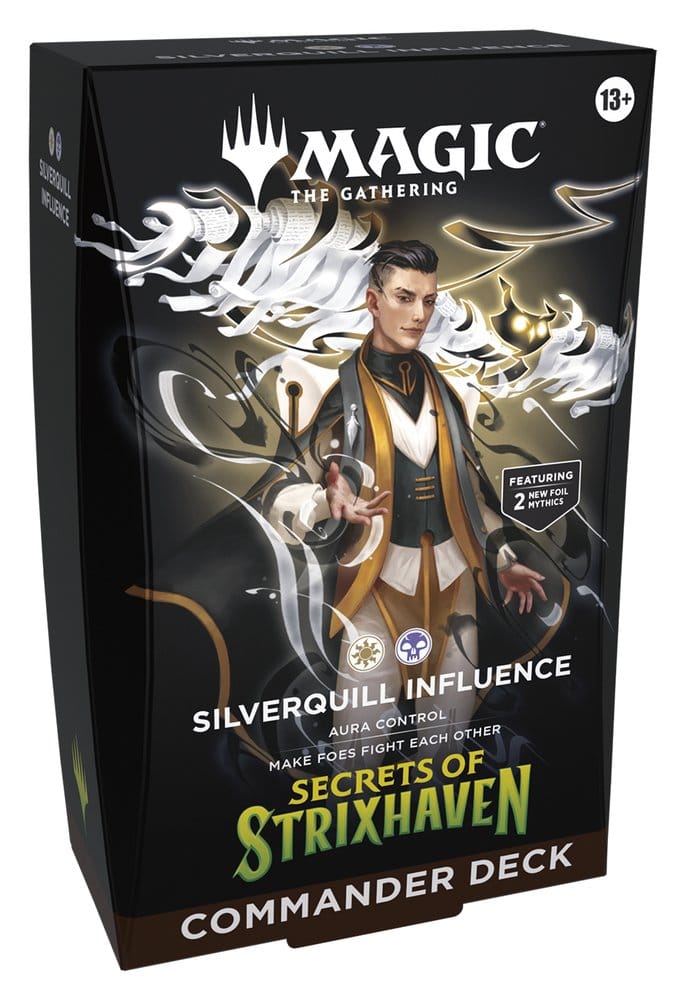 Magic the Gathering Secrets of Strixhaven Commander Deck: Silverquill Influence
