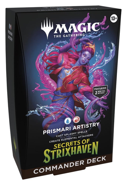 Magic the Gathering Secrets of Strixhaven Commander Deck: Prismari Artistry