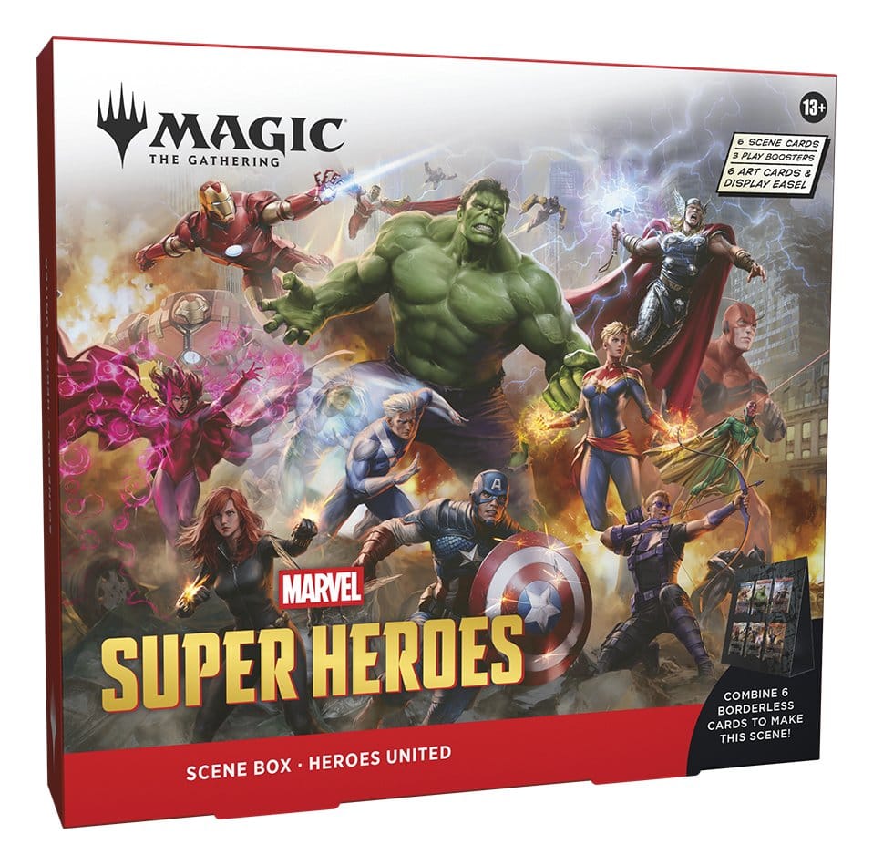 Magic the Gathering Marvel Super Heroes Scene Box: Heroes United