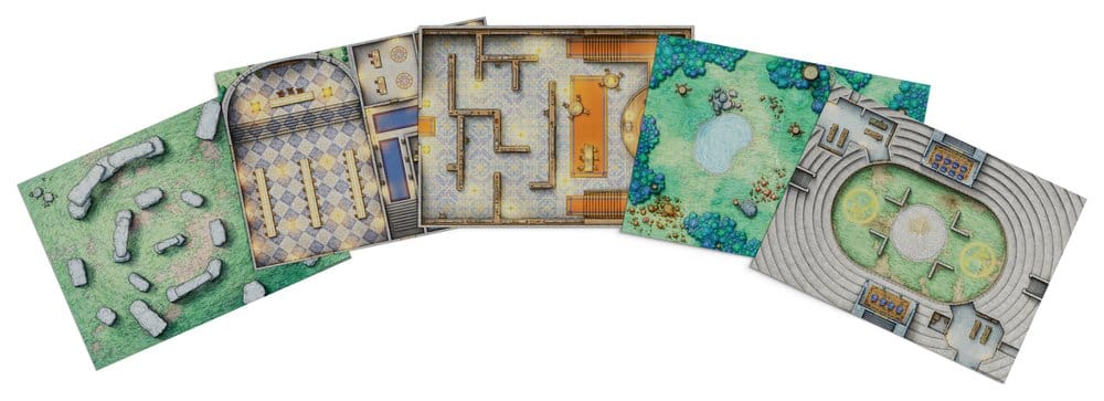 Dungeons & Dragons RPG Arcana Unleashed: Map Pack