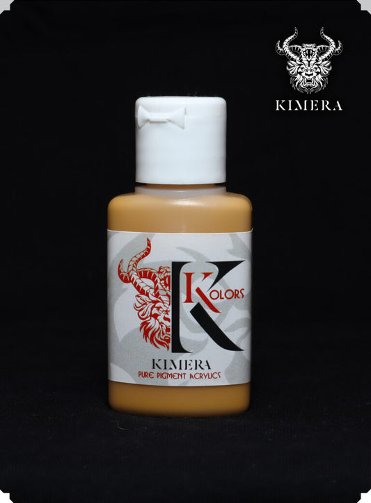 Kimera Kolors PURE pigments – SINGLE POTS – Yellow Oxide – Base and Expansion set refills