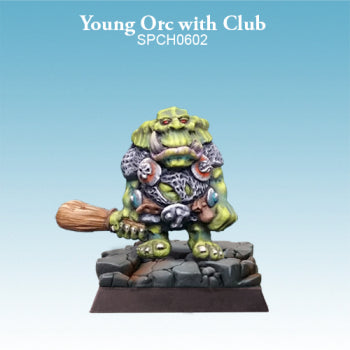 Young Orc With Club