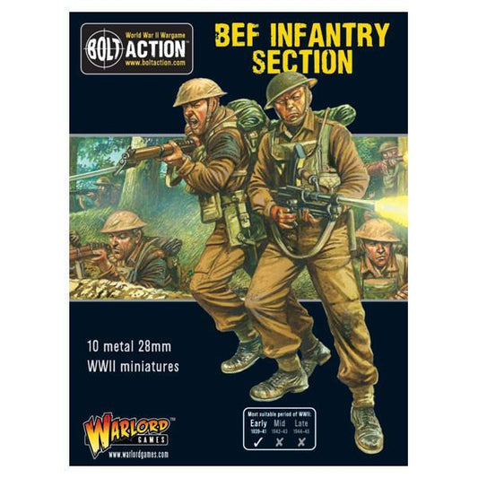 Bolt Action BEF Infantry Section