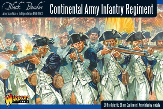 Black Powder Continental Army Infantry Regiment