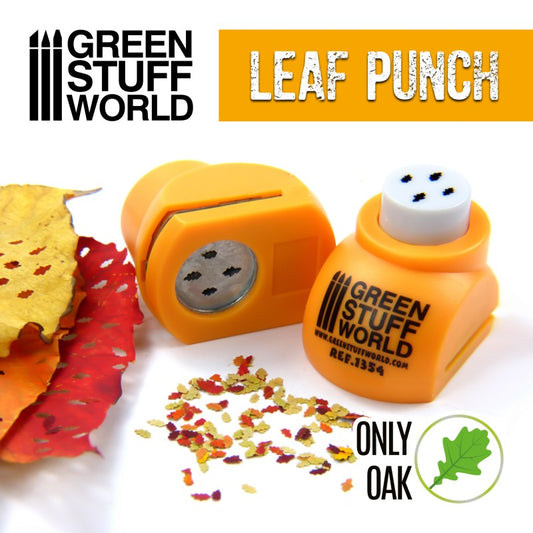 Leaf Puncher Orange - Oak