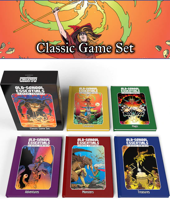 Old-School Essentials Classic Fantasy Classic Game Set