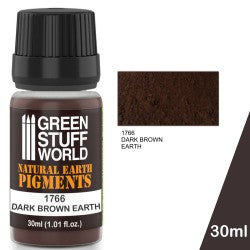 Natural Earth Pigment Dark Brown Earth